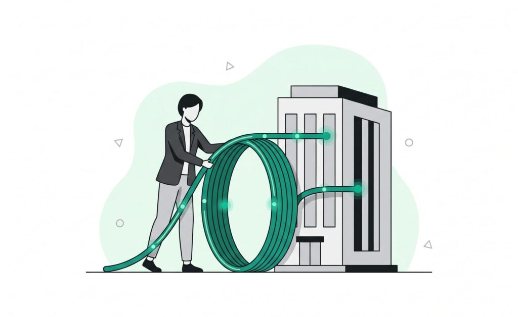Línies de dades professionals fibra dedicada Sarenet per a empreses — neware