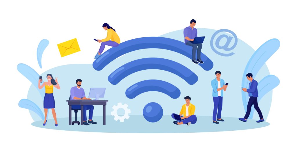 WiFi profesional y conectividad corporativa Ubiquiti UniFi HPE Aruba Cisco — neware