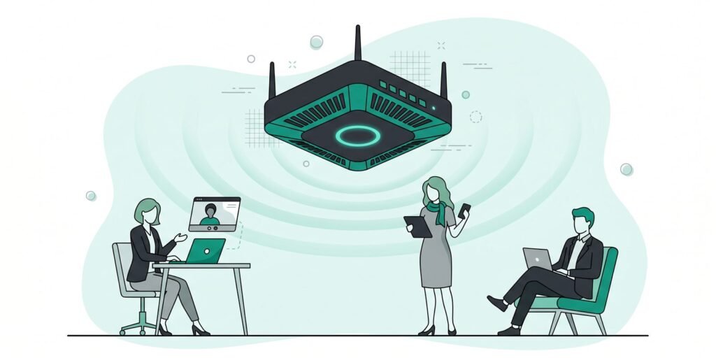 WiFi professional i connectivitat corporativa Ubiquiti UniFi HPE Aruba Cisco — neware